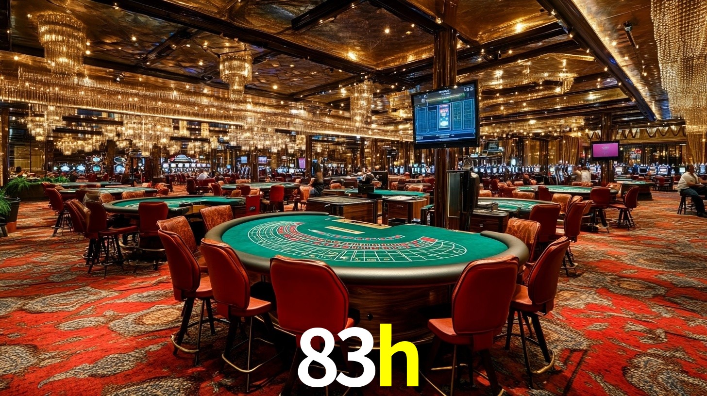 Sinta a adrenalina dos jogos de cassino com 83h
